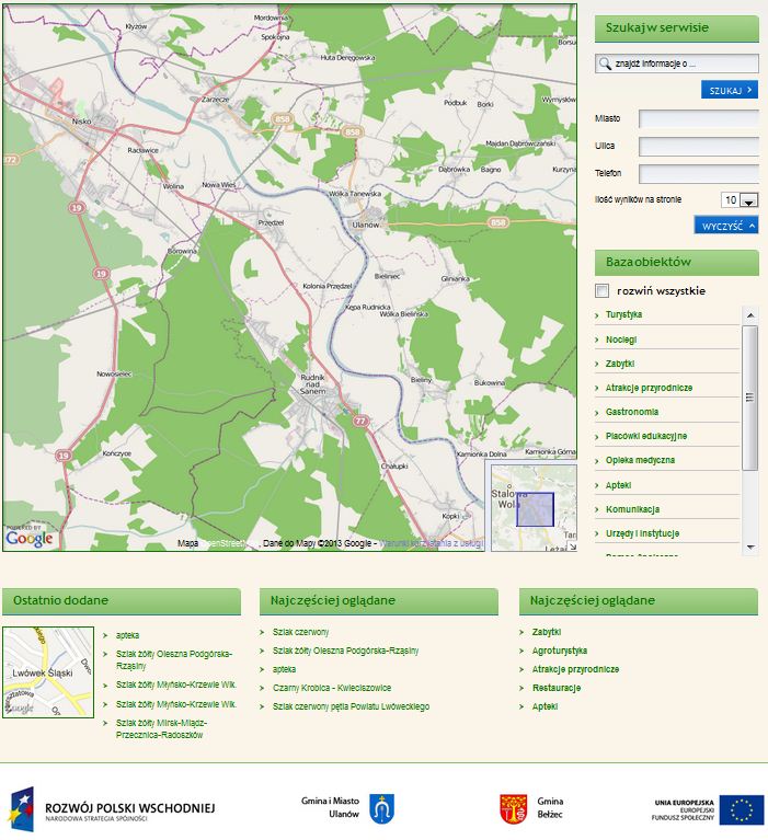 plan ulanowa